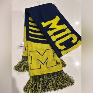 Forever Collectibles University of Michigan Knit Scarf